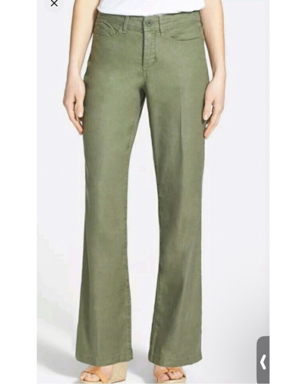 NYDJ linen blend pants